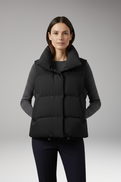 Women's Body Warmer Large Pockets Versatile Design