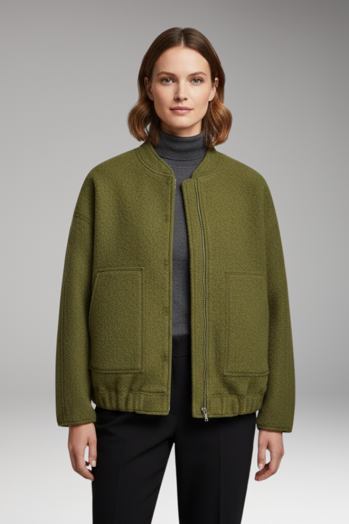 Women's Long Sleeve Bomber Jacket