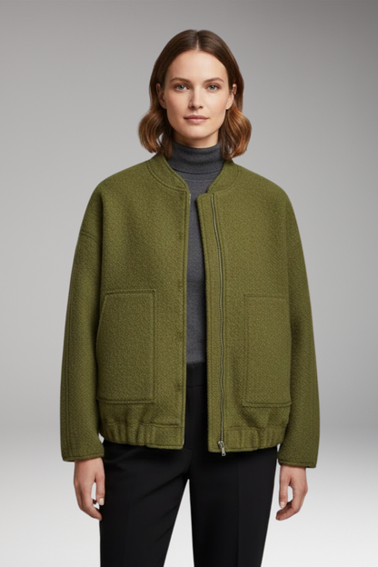 Women's Long Sleeve Bomber Jacket
