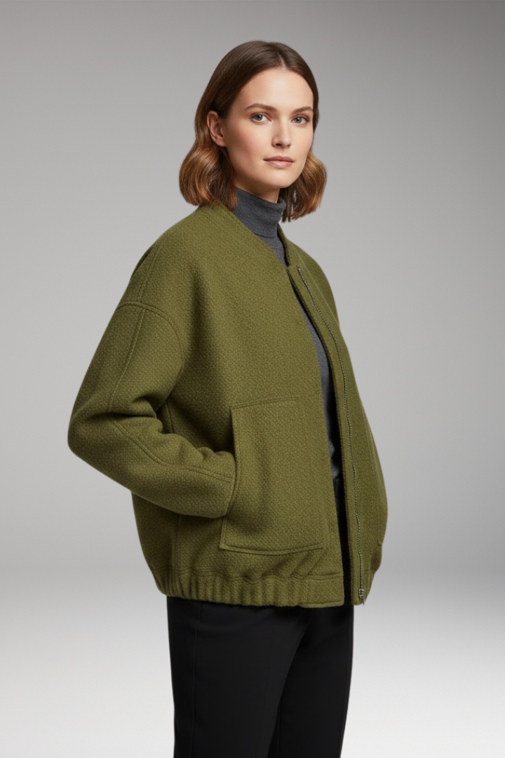 Women's Long Sleeve Bomber Jacket