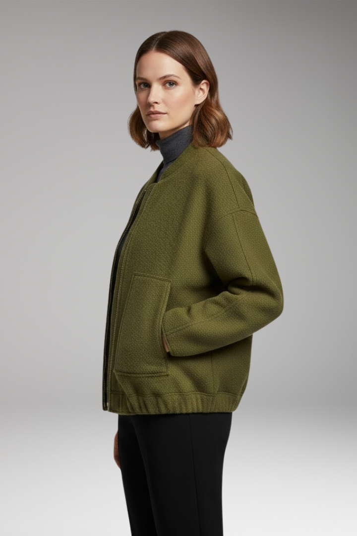 Women's Long Sleeve Bomber Jacket