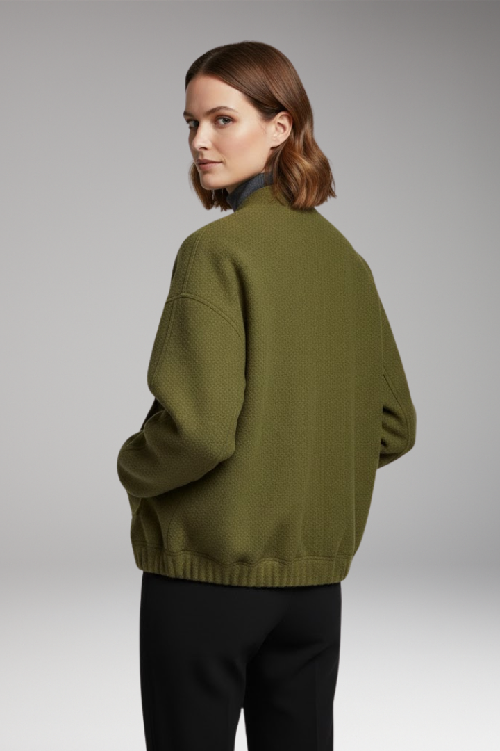 Women's Long Sleeve Bomber Jacket
