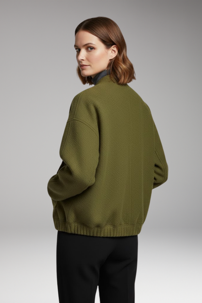 Women's Long Sleeve Bomber Jacket