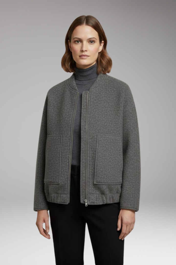 Women's Long Sleeve Bomber Jacket