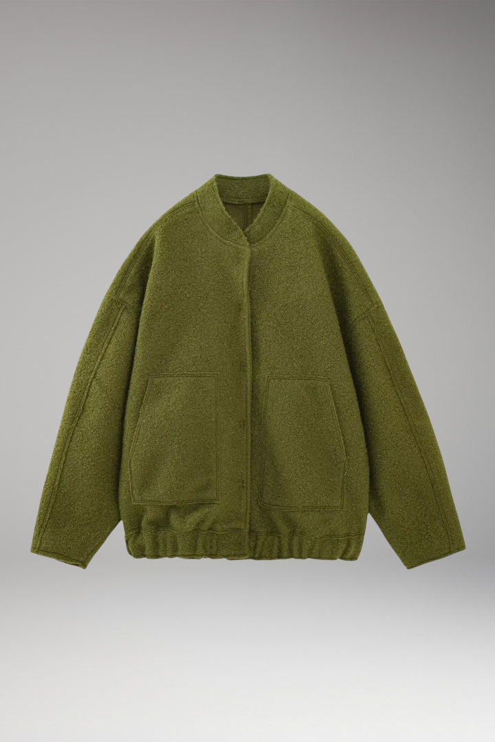 Women's Long Sleeve Bomber Jacket - Vonnera
