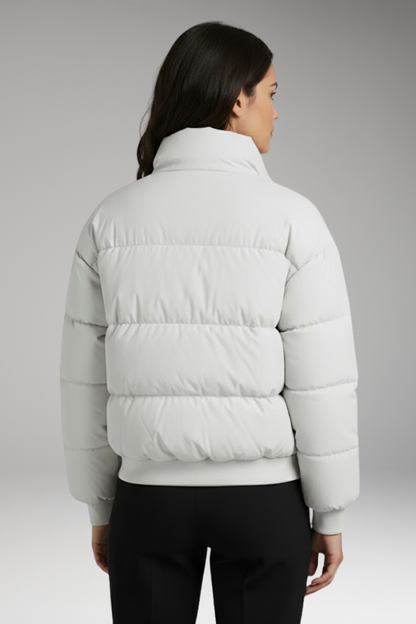 Women's Bomber Jacket Detachable Hood Waterproof