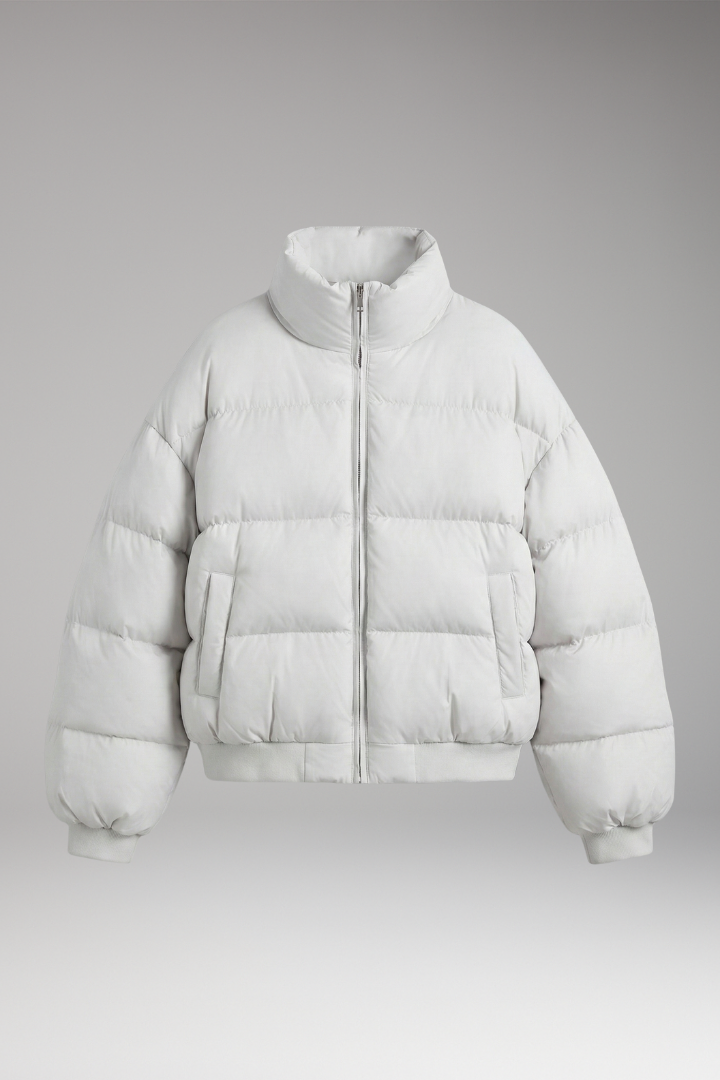 Women's Bomber Jacket Detachable Hood Waterproof - Vonnera