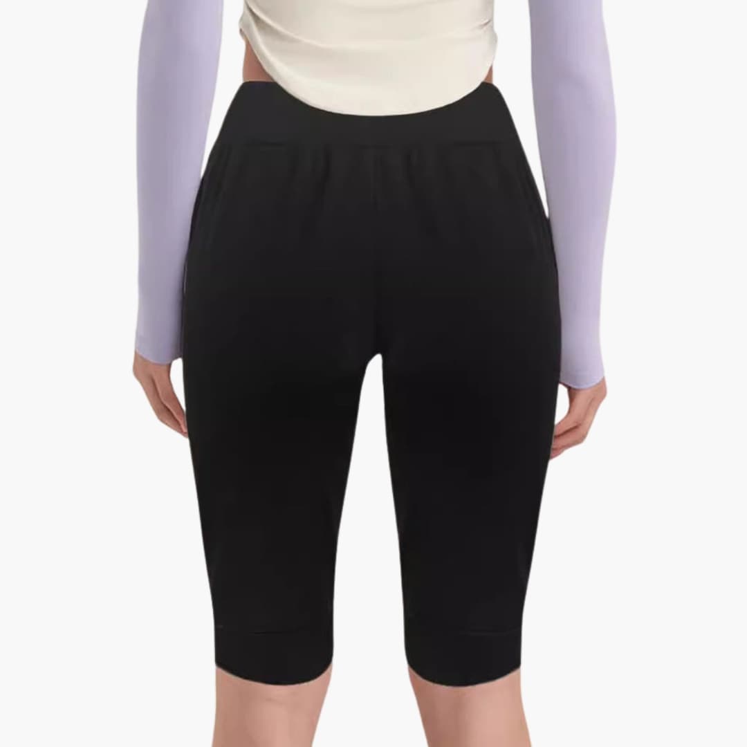 Women's Capri Pants Elastic Waist Side Pockets - Vonnera