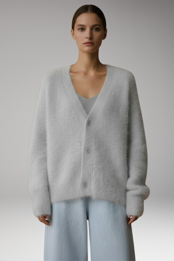 Women's Textured Cardigan Button Front