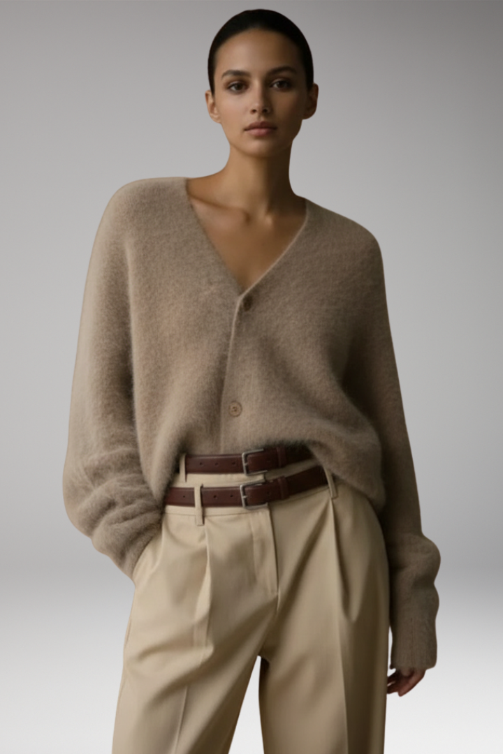 Women's Textured Cardigan Button Front