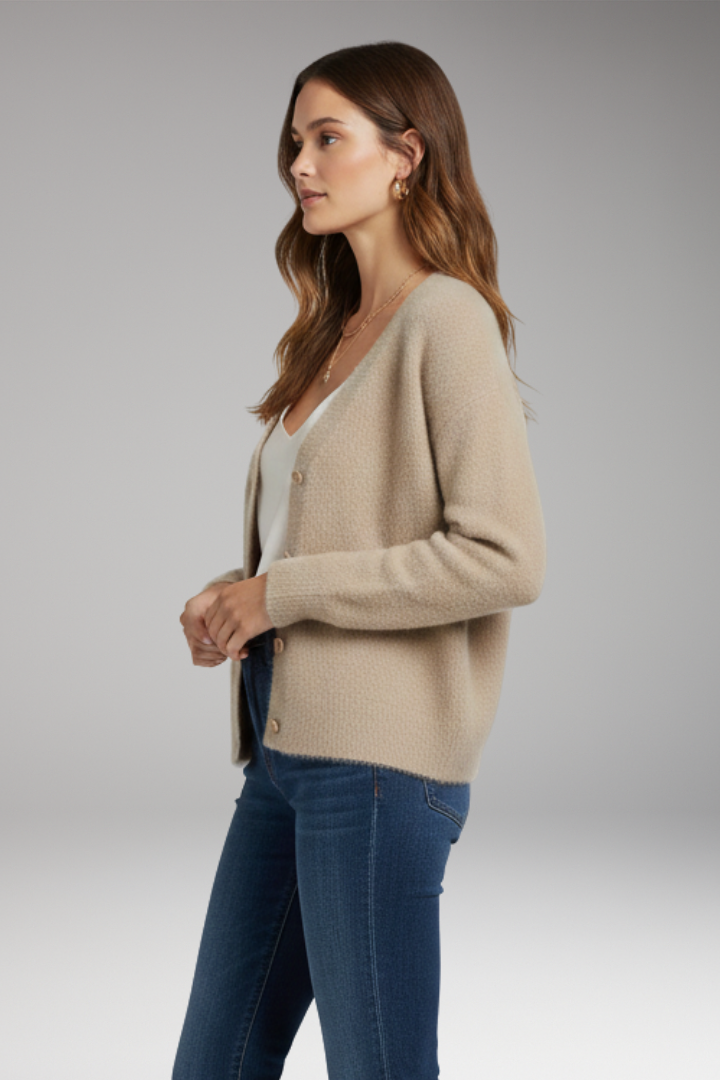 Women's Cardigan Regular Fit Button Closure