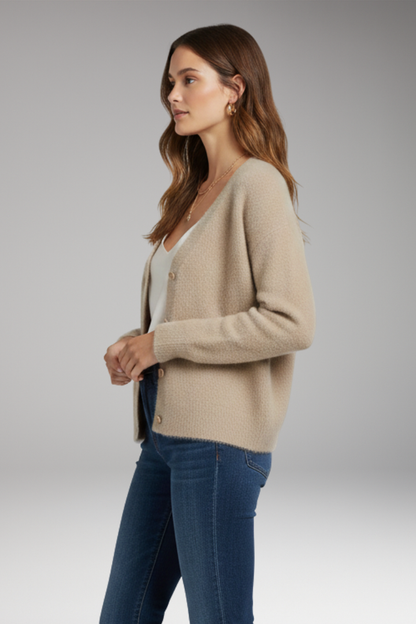 Women's Cardigan Regular Fit Button Closure