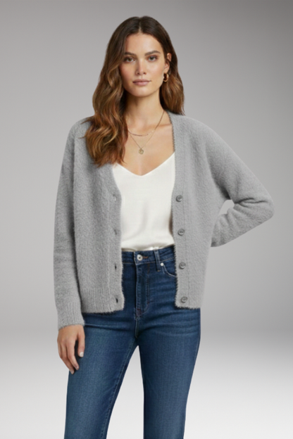 Women's Cardigan Regular Fit Button Closure