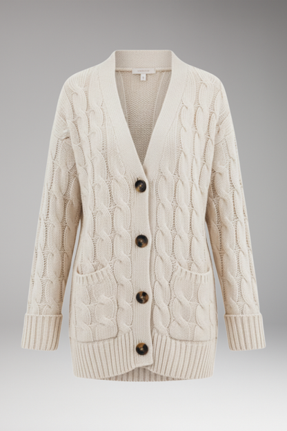 Women's V-Neck Cardigan Textured - Vonnera