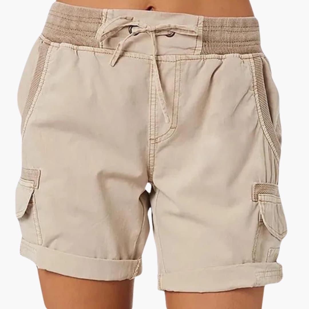 Women's Cargo Shorts Drawstring Waist - Vonnera