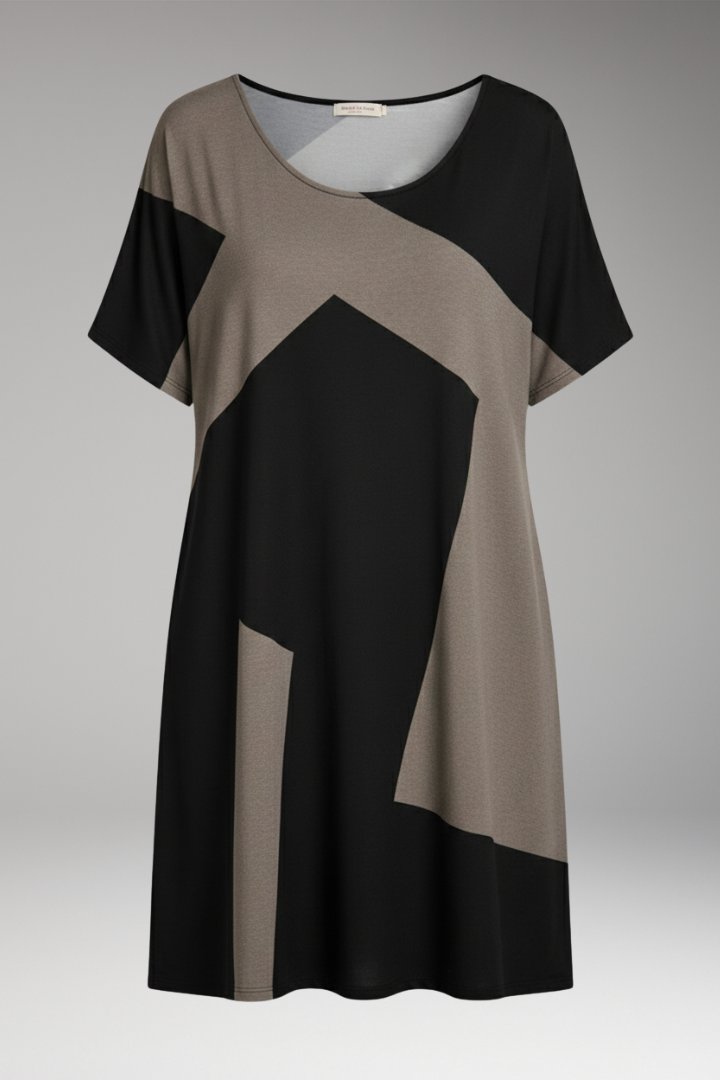 Women's Short Sleeve Loose Fit Summer Dress - Vonnera