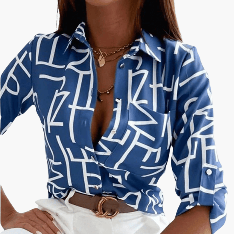 Women's Classic Crew Neck Blouse Long Sleeve Plain Cotton