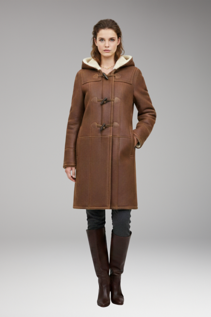 Women's Parka Coat Waterproof Toggle Closure