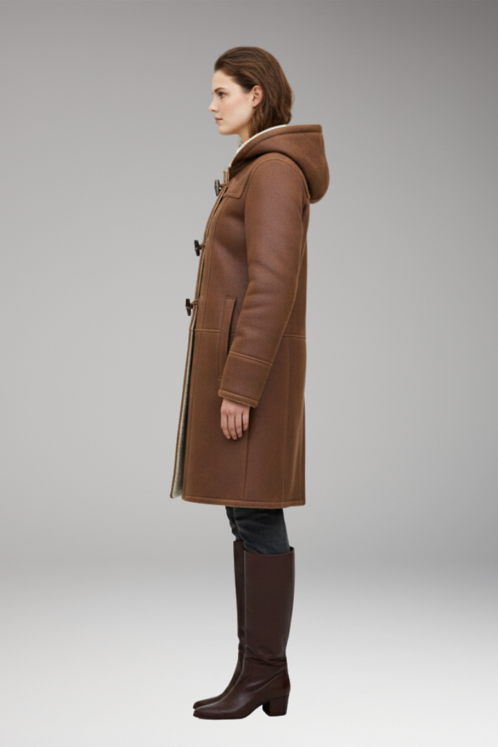 Women's Parka Coat Waterproof Toggle Closure