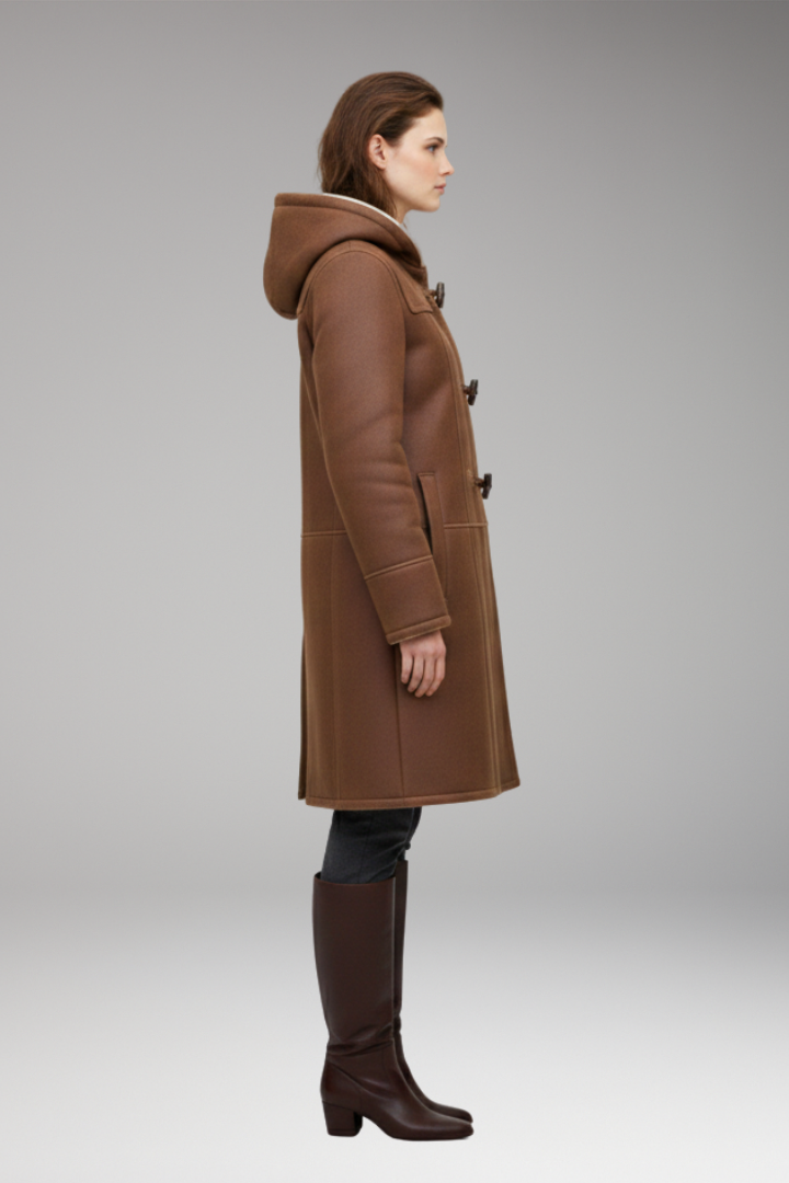 Women's Parka Coat Waterproof Toggle Closure