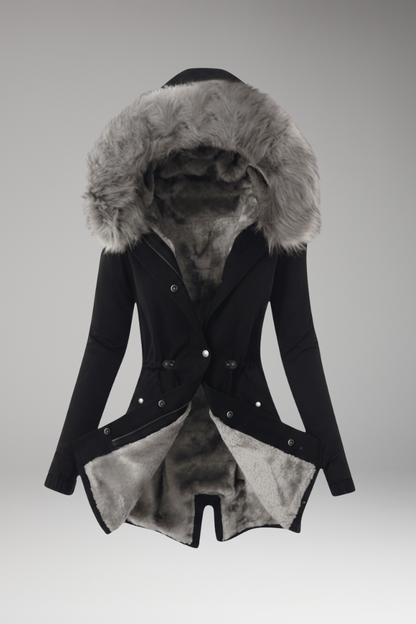 Women's Insulated Hooded Coat - Vonnera