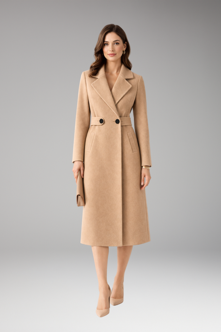 Women's Zip Coat Stand Collar