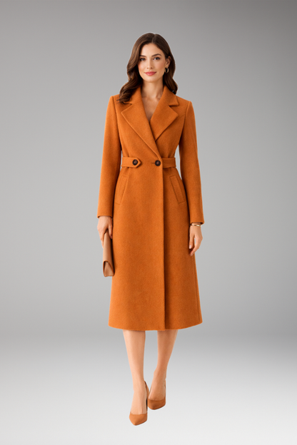 Women's Zip Coat Stand Collar