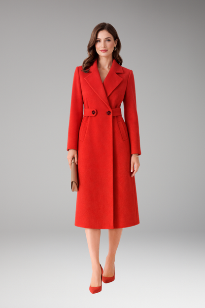 Women's Zip Coat Stand Collar