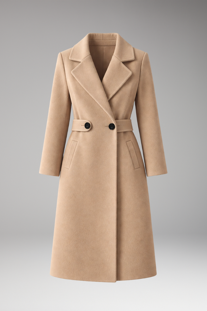 Women's Zip Coat Stand Collar - Vonnera