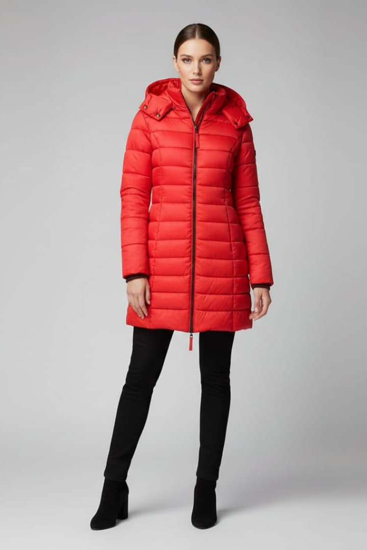 Women's Hooded Zipper Jacket
