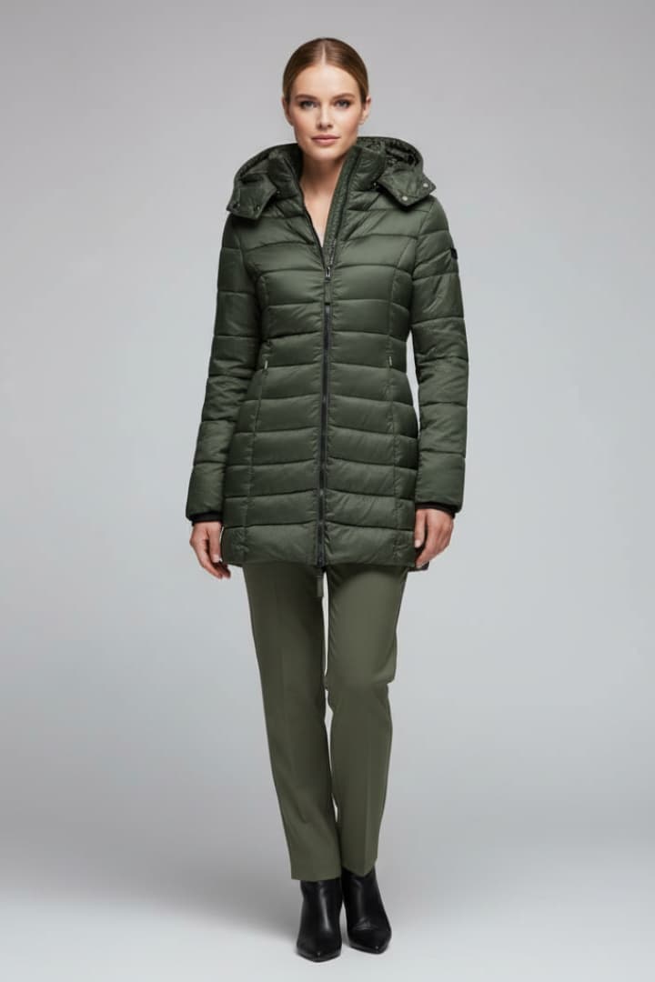 Women's Hooded Zipper Jacket