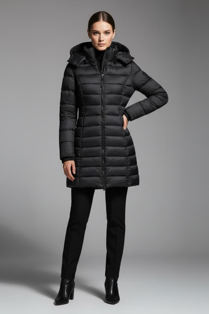 Women's Hooded Zipper Jacket