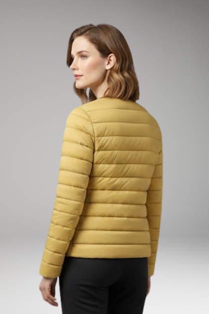 Women's Down Filled Parka Jacket Waterproof Zipper Pockets