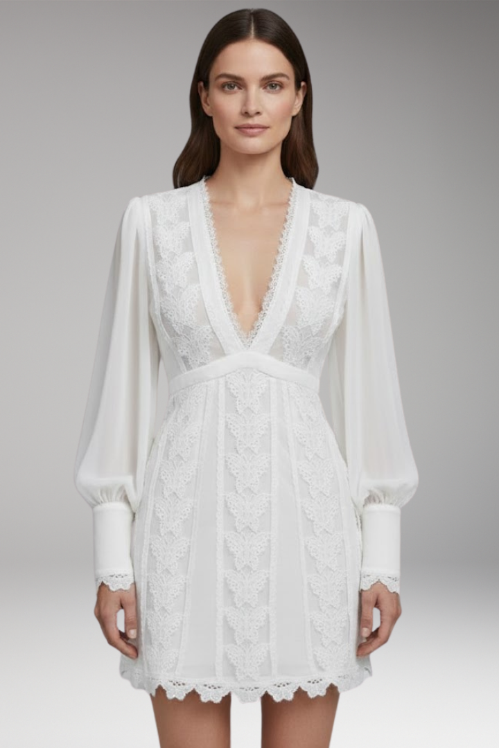 Women's Detailed Dress Refined Silhouette