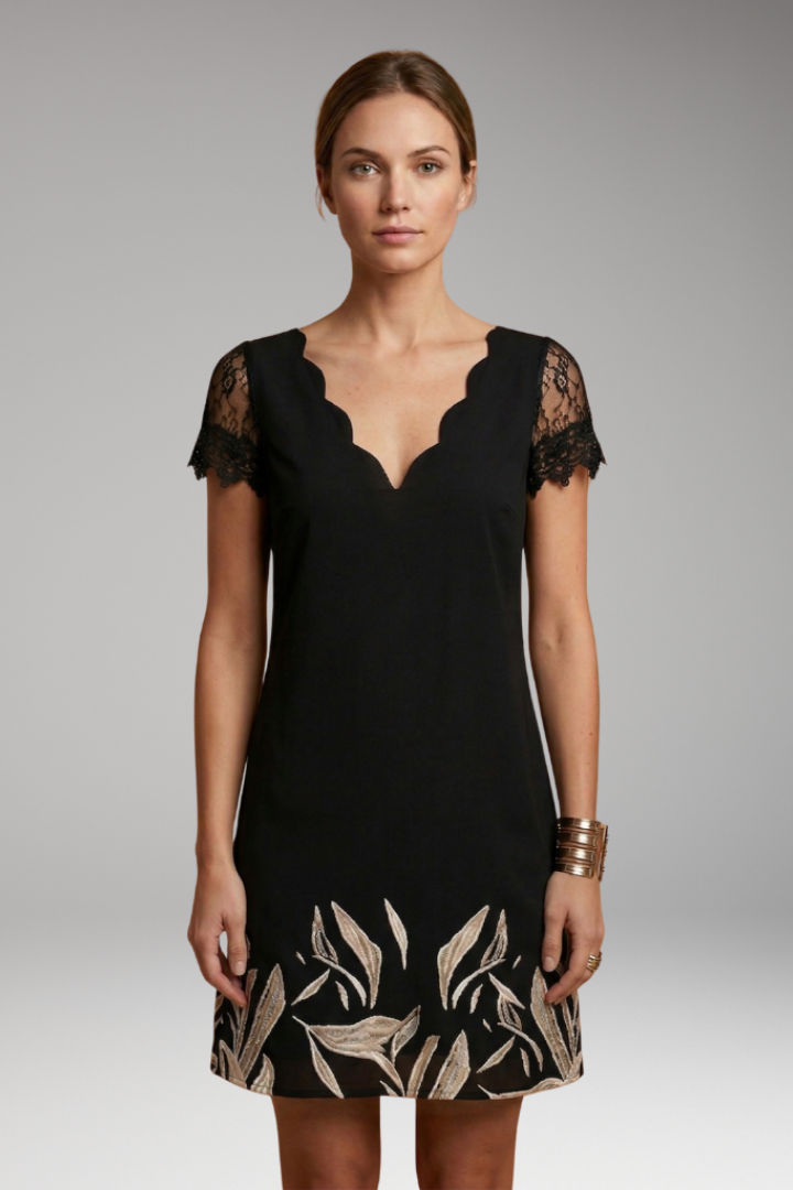 Women's Elegant Dress Detailed Timeless Design