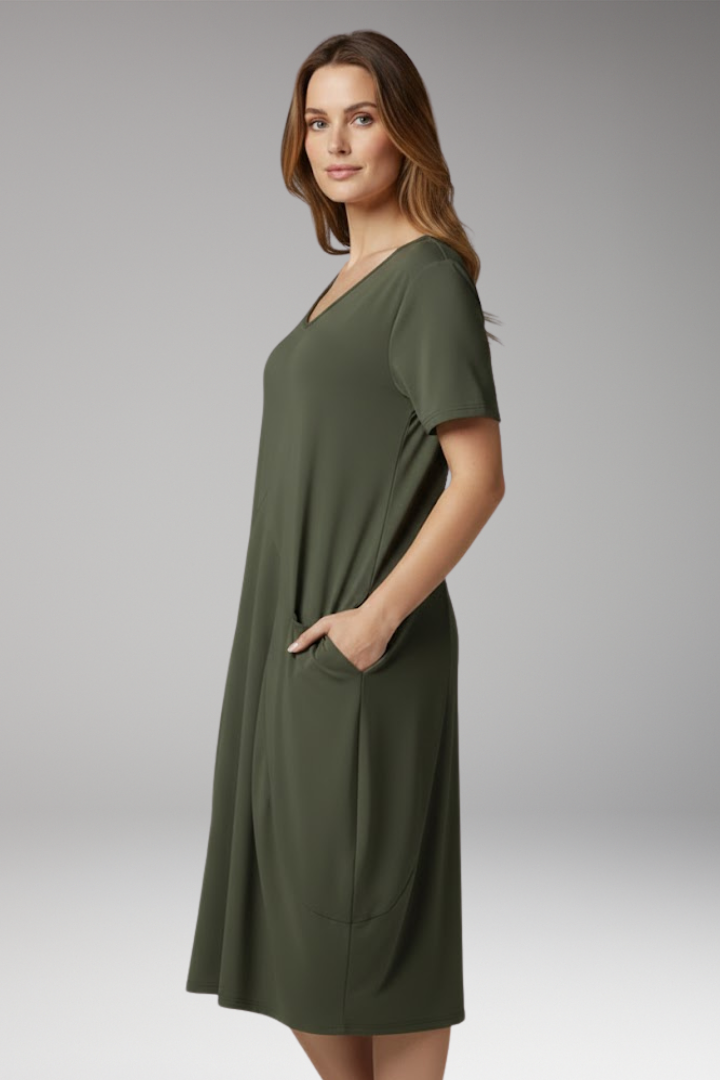 Women's Tummy Control Dress Relaxed Fit