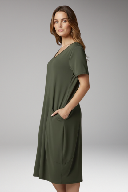 Women's Tummy Control Dress Relaxed Fit