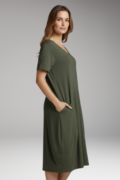 Women's Tummy Control Dress Relaxed Fit