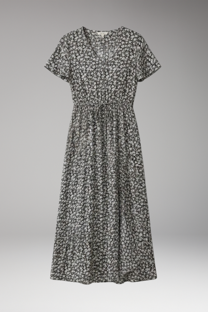 Women's Floral Dress Flowing Silhouette - Vonnera