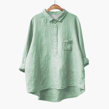Women's Floral Crew Neck Short Sleeve Blouse