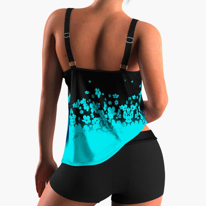 Women's Floral Tankini Swimsuit Set - Vonnera