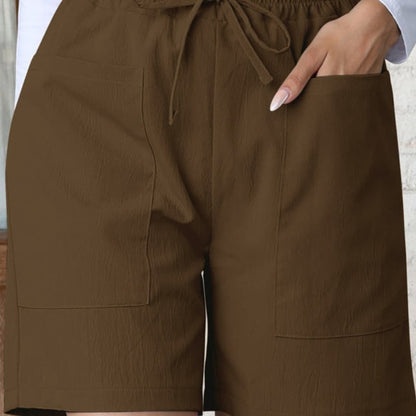 Women's Wide Leg Shorts High Waisted with Pockets