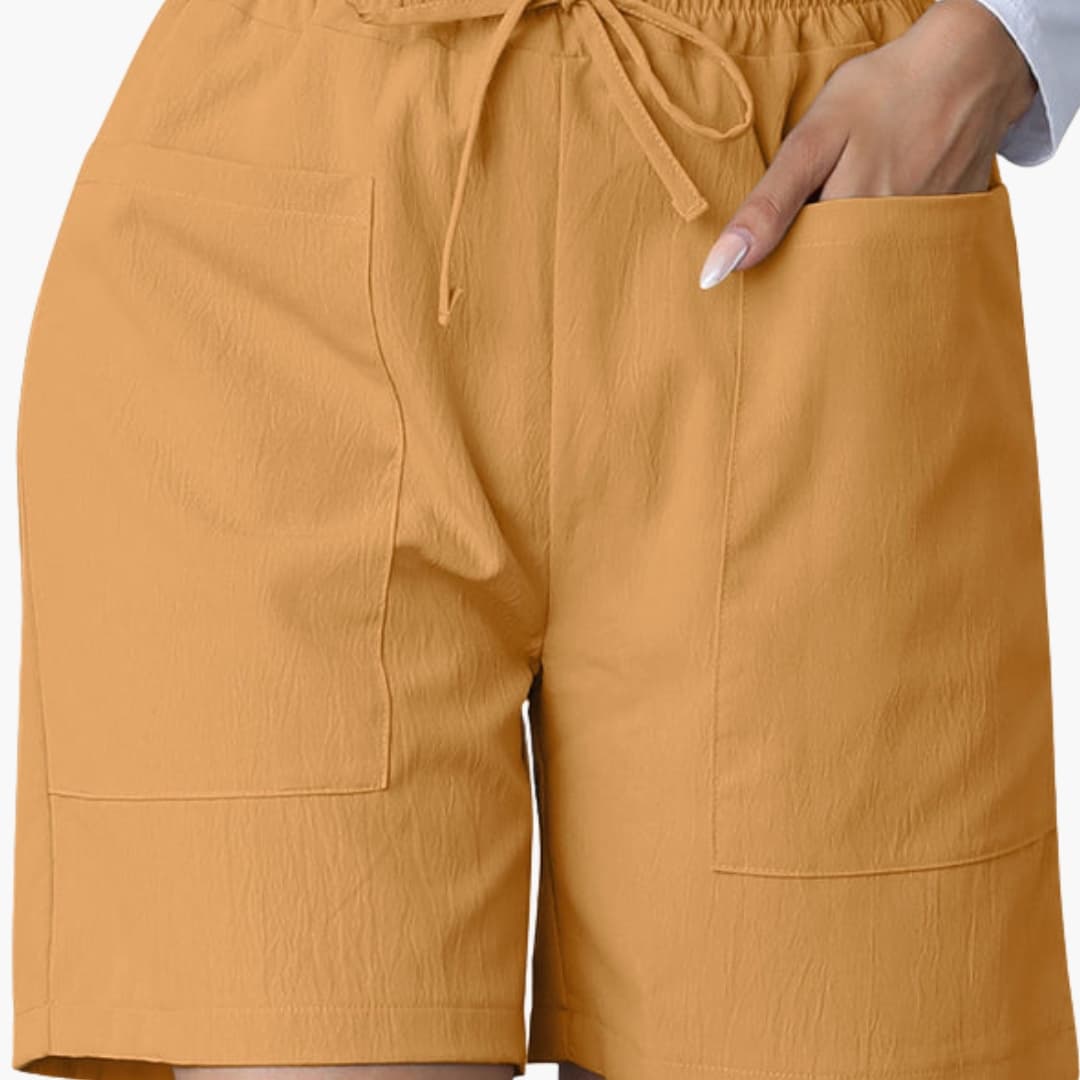 Women's Wide Leg Shorts High Waisted with Pockets