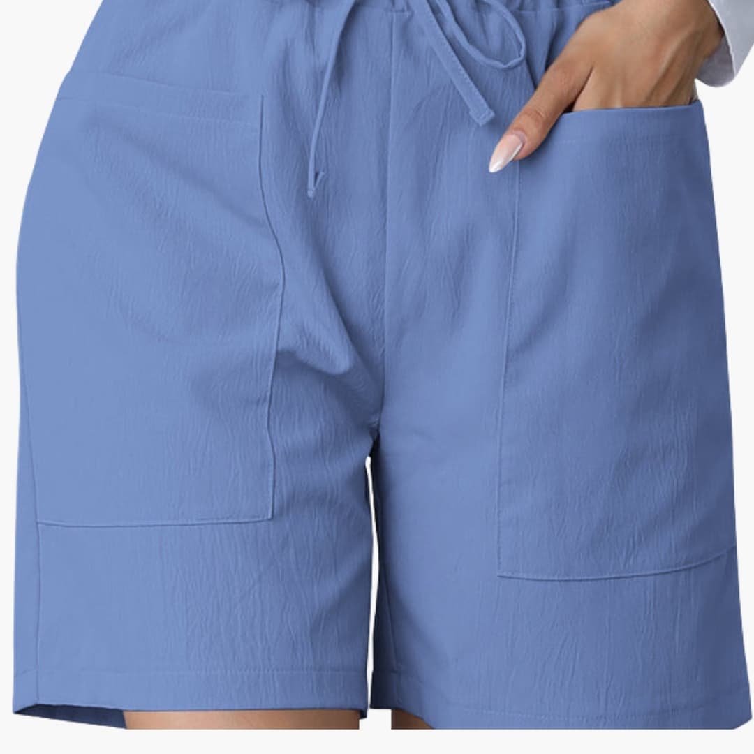 Women's Wide Leg Shorts High Waisted with Pockets