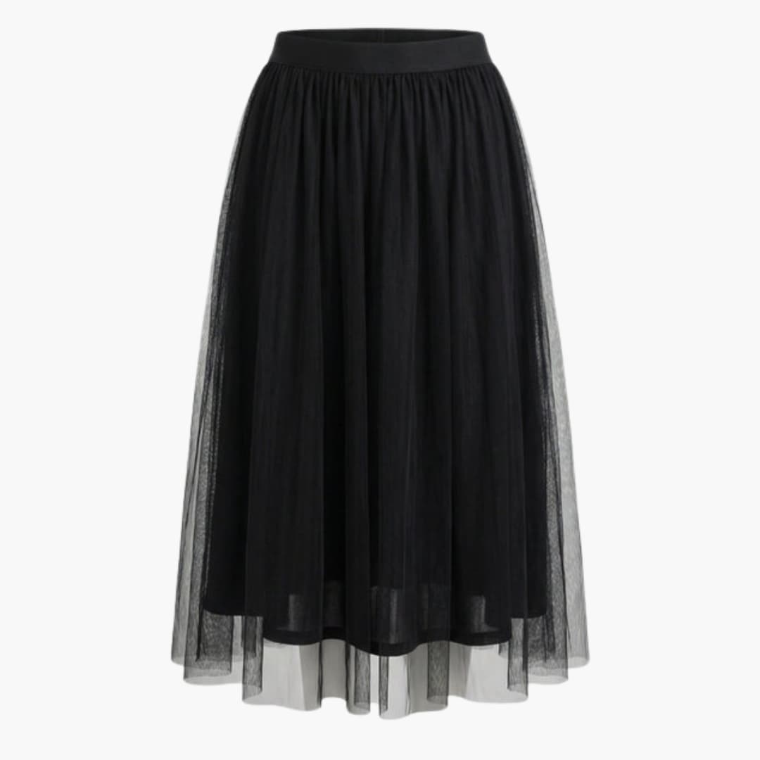 Women's High Waist Straight Skirt Ankle Length - Vonnera
