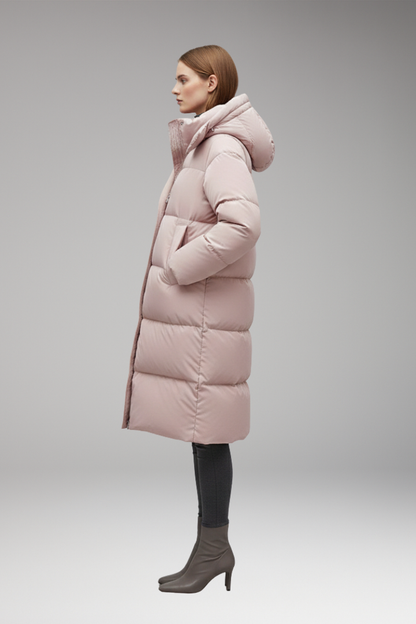 Women's Full Zip Jacket With Fixed Hood