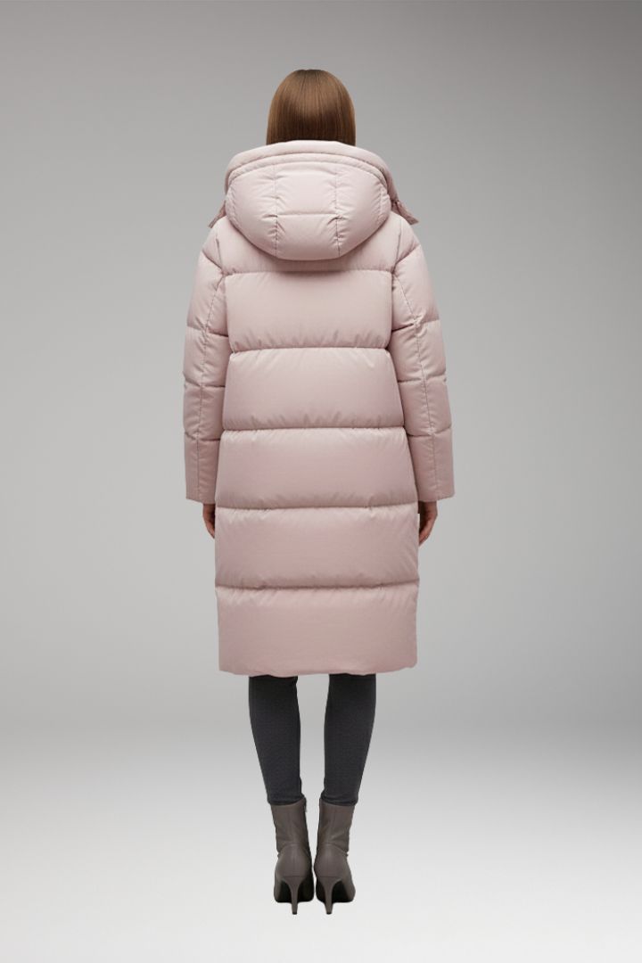 Women's Full Zip Jacket With Fixed Hood