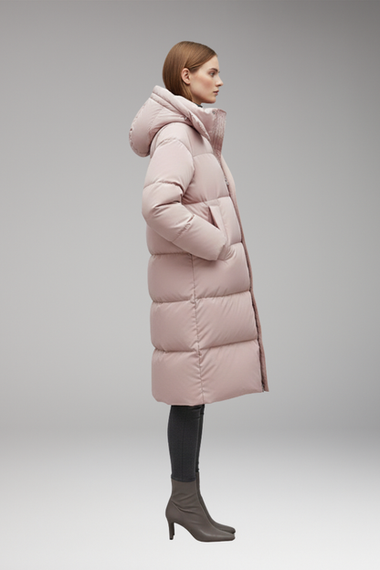 Women's Full Zip Jacket With Fixed Hood
