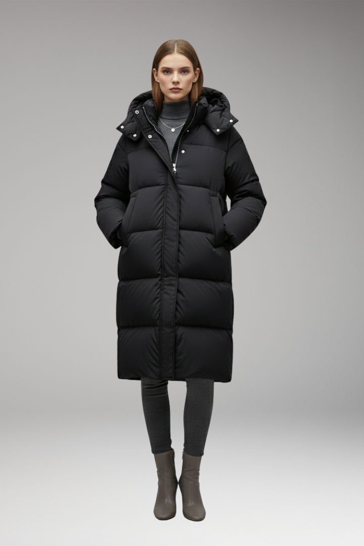 Women's Full Zip Jacket With Fixed Hood