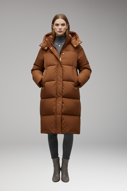 Women's Full Zip Jacket With Fixed Hood